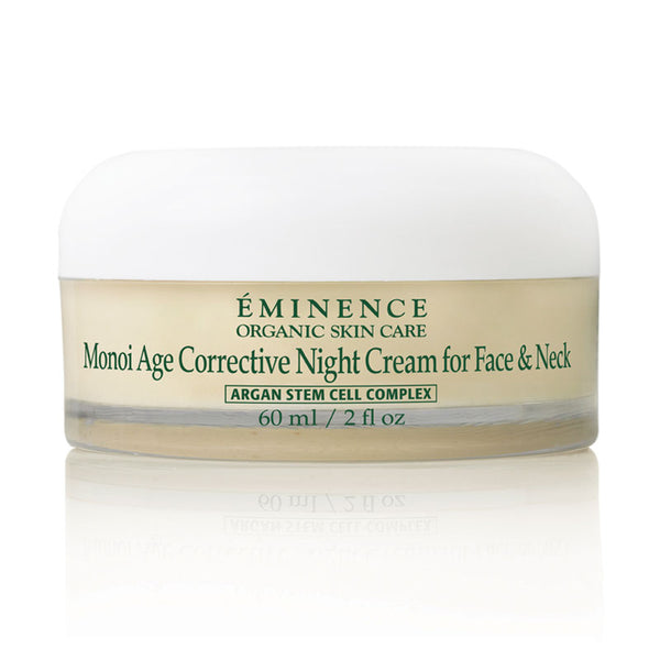Eminence Organics Monoi Age Corrective Night Cream for Face & Neck (Crème de nuit pour le visage et le cou)